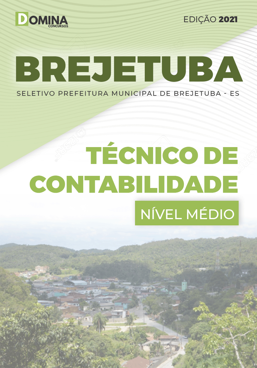 Apostila Seletivo Pref Brejetuba ES 2021 Técnico de Contabilidade