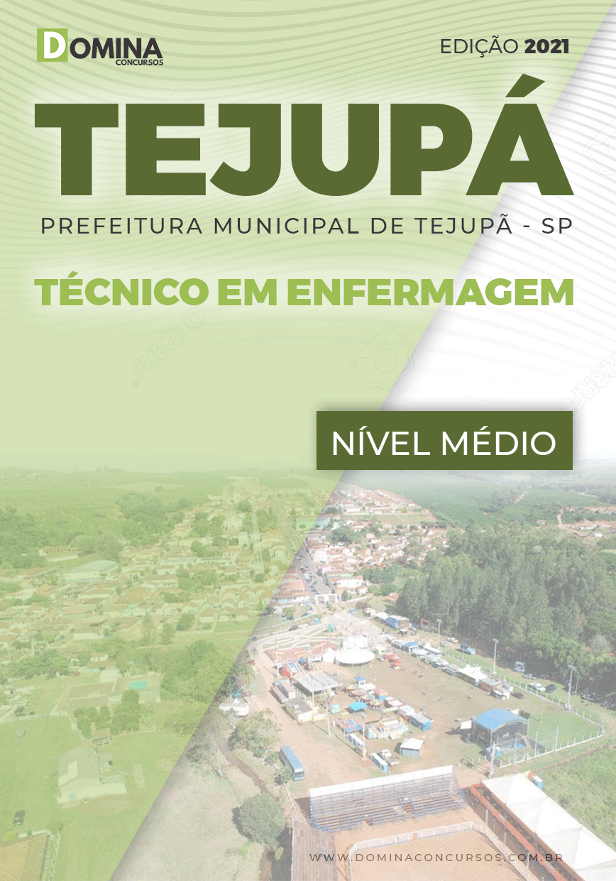 Apostila Concurso Pref Tejupá SP 2021 Técnico de Enfermagem