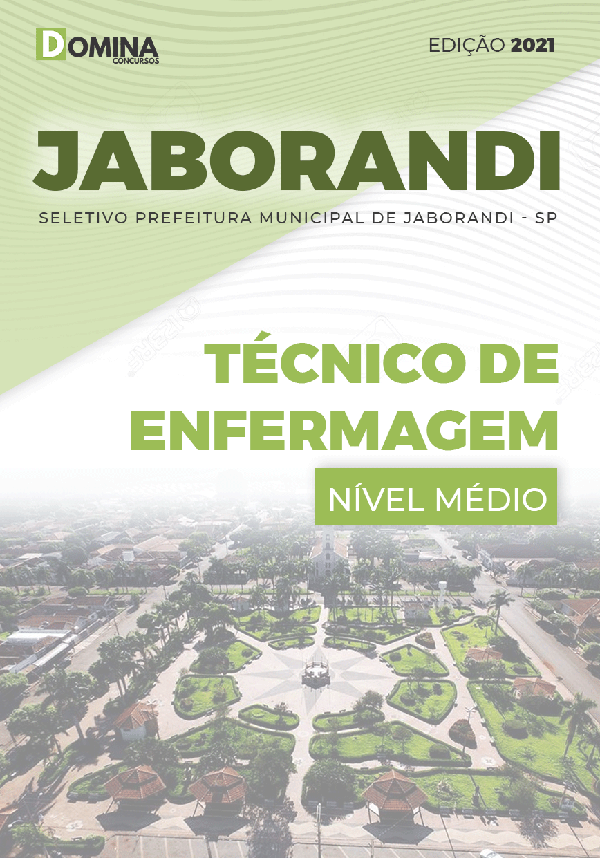 Apostila Pref Jaborandi SP 2021 Técnico de Enfermagem