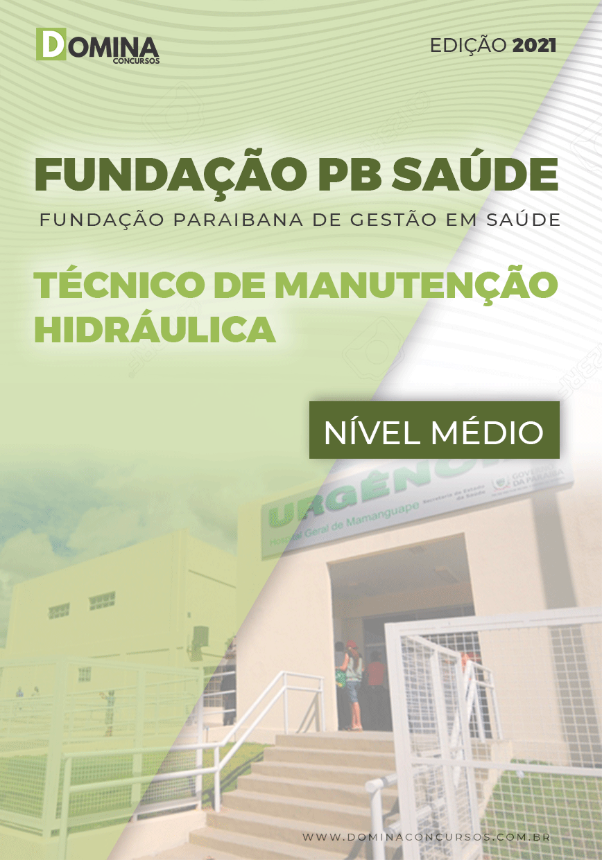 Apostila Técnico Manutenção Hidráulica PB Saúde 2024