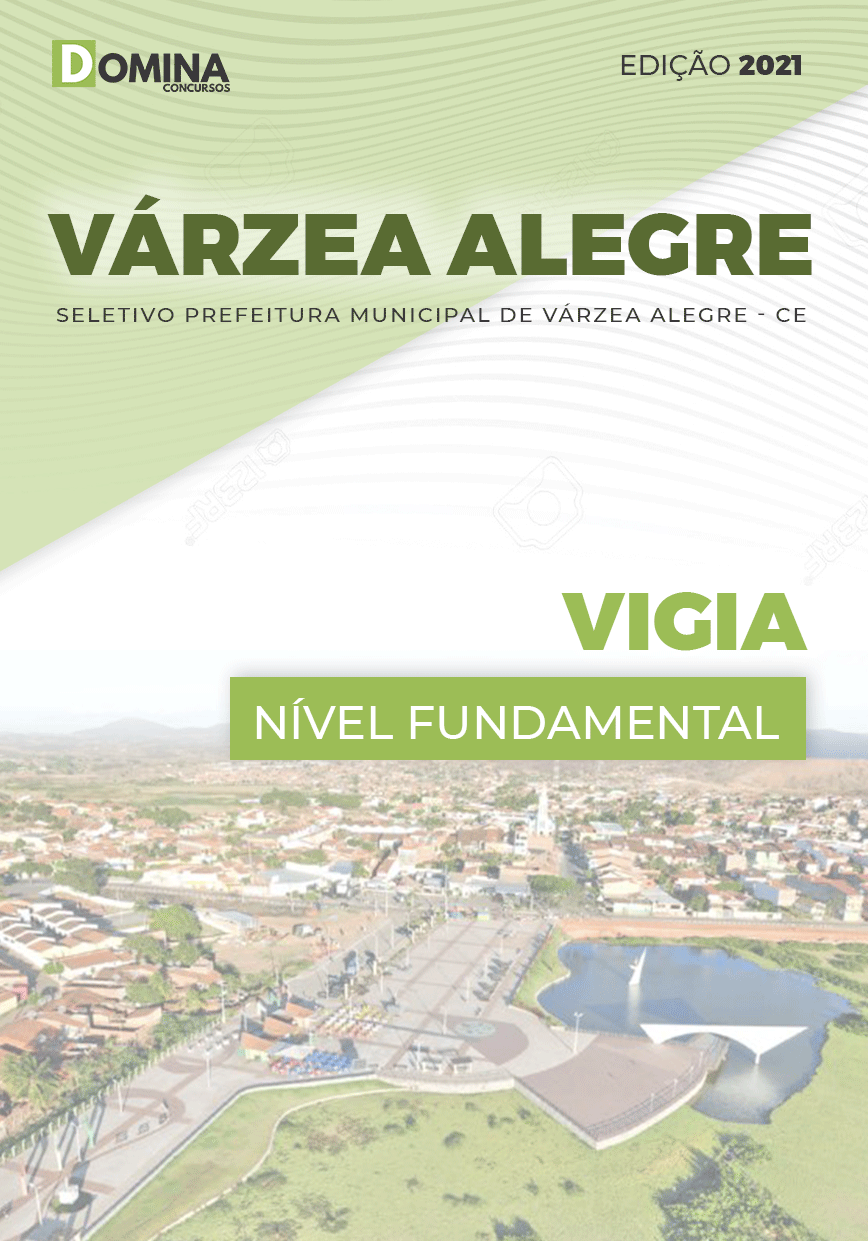 Apostila Seletivo Pref Várzea Alegre CE 2021 Vigia