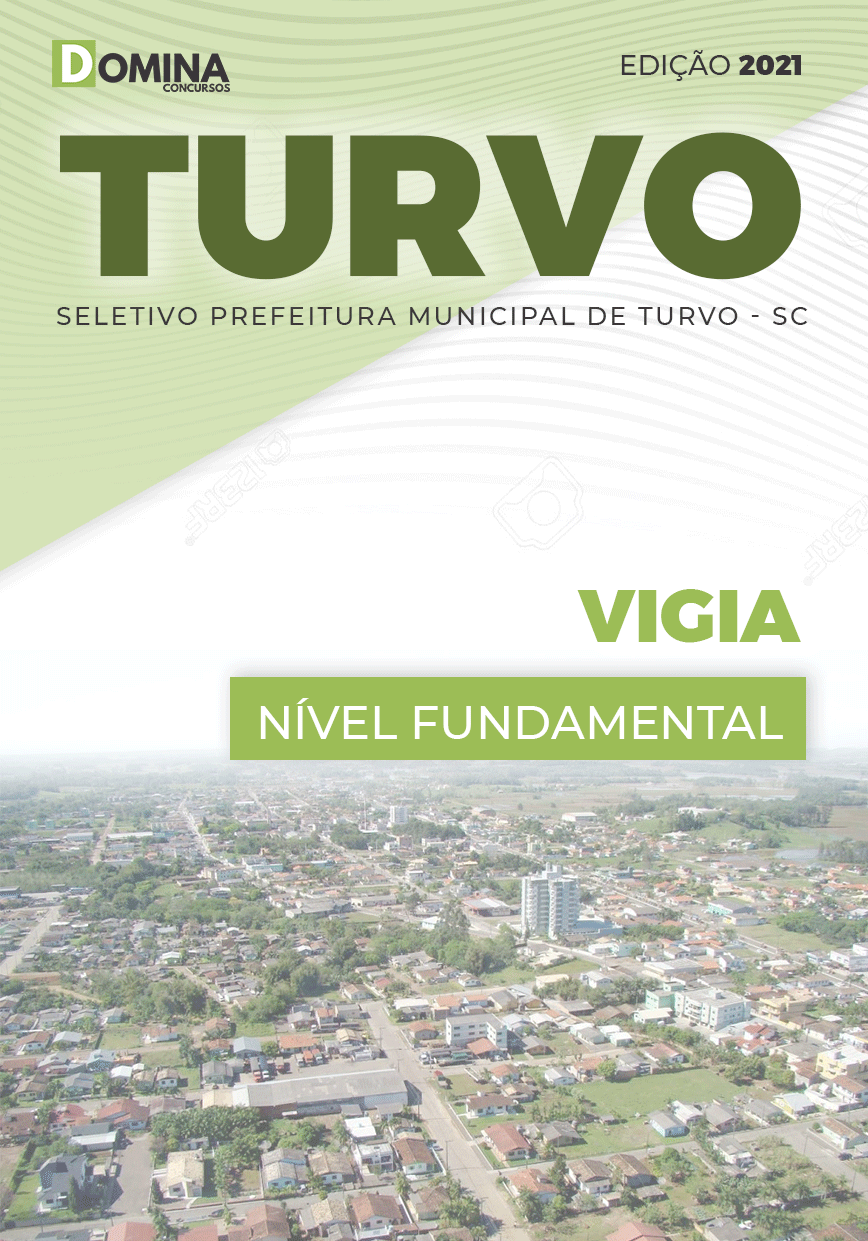 Apostila Processo Seletivo Pref Turvo SC 2021 Vigia