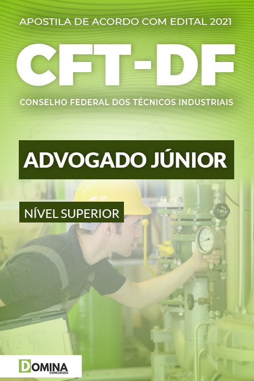 Apostila Processo Seletivo CFT DF 2021 Advogado Júnior