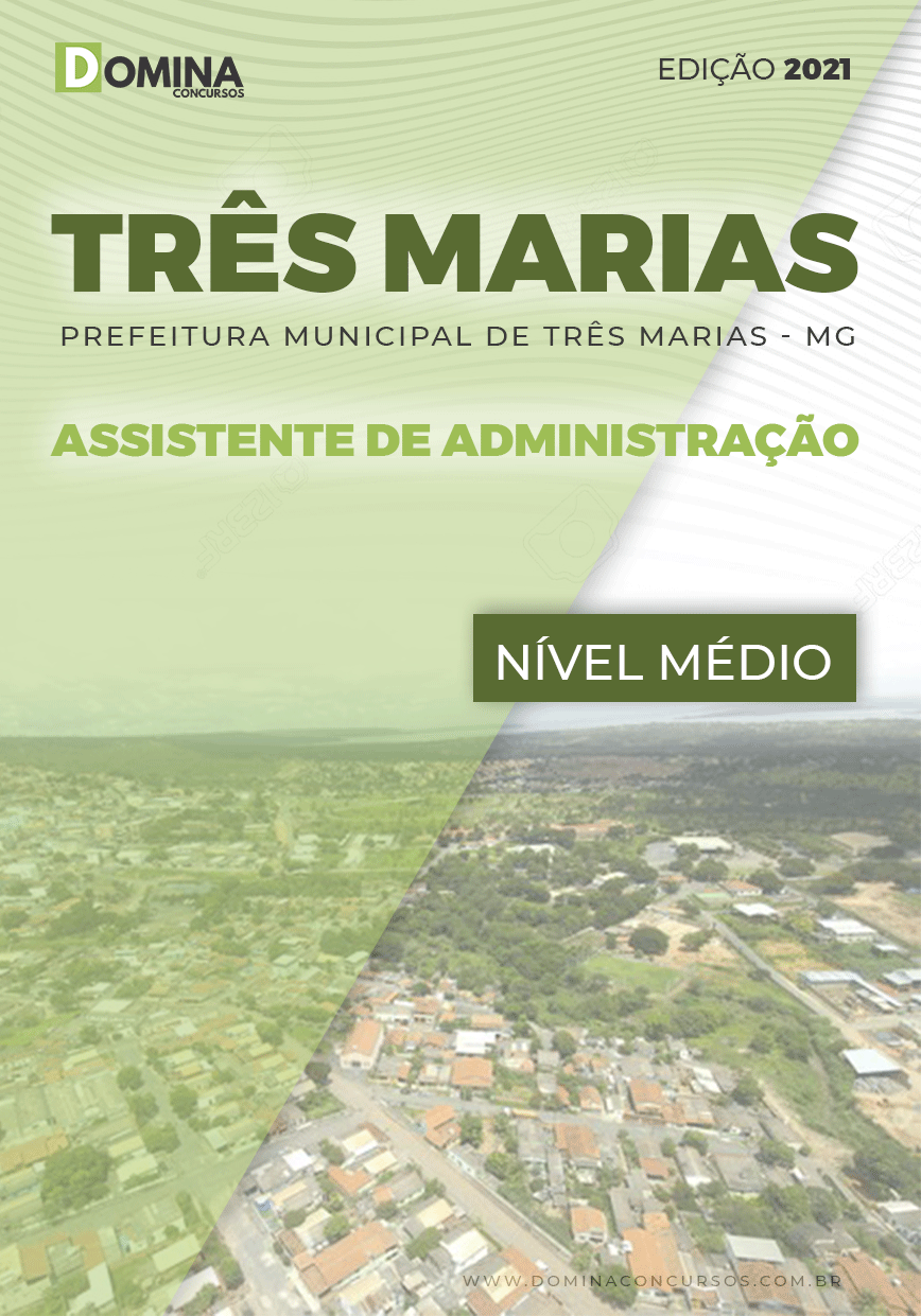 Apostila Pref Três Marias MG 2021 Assistente de Administração