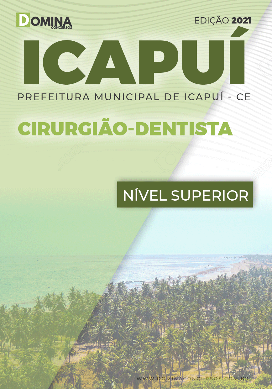 Apostila Concurso Pref Icapuí CE 2021 Cirurgião Dentista