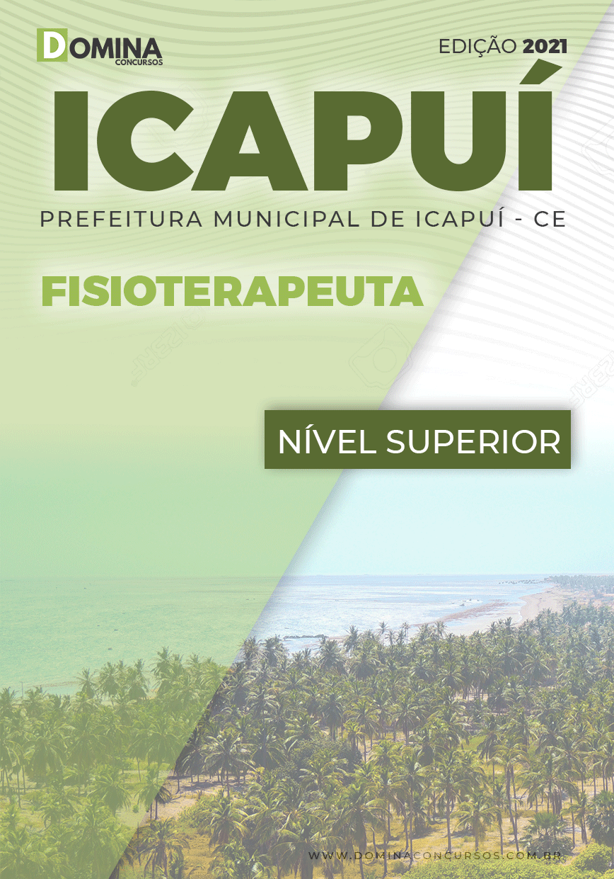 Apostila Concurso Público Pref Icapuí CE 2021 Fisioterapeuta