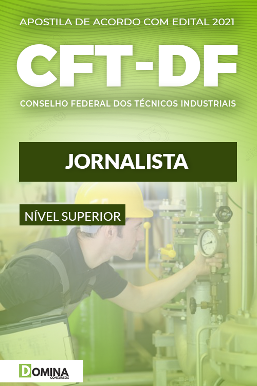 Apostila Processo Seletivo CFT DF 2021 Jornalista