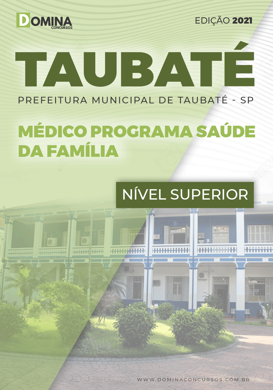 Apostila Concurso Público Pref Taubaté SP 2021 Médico PSF