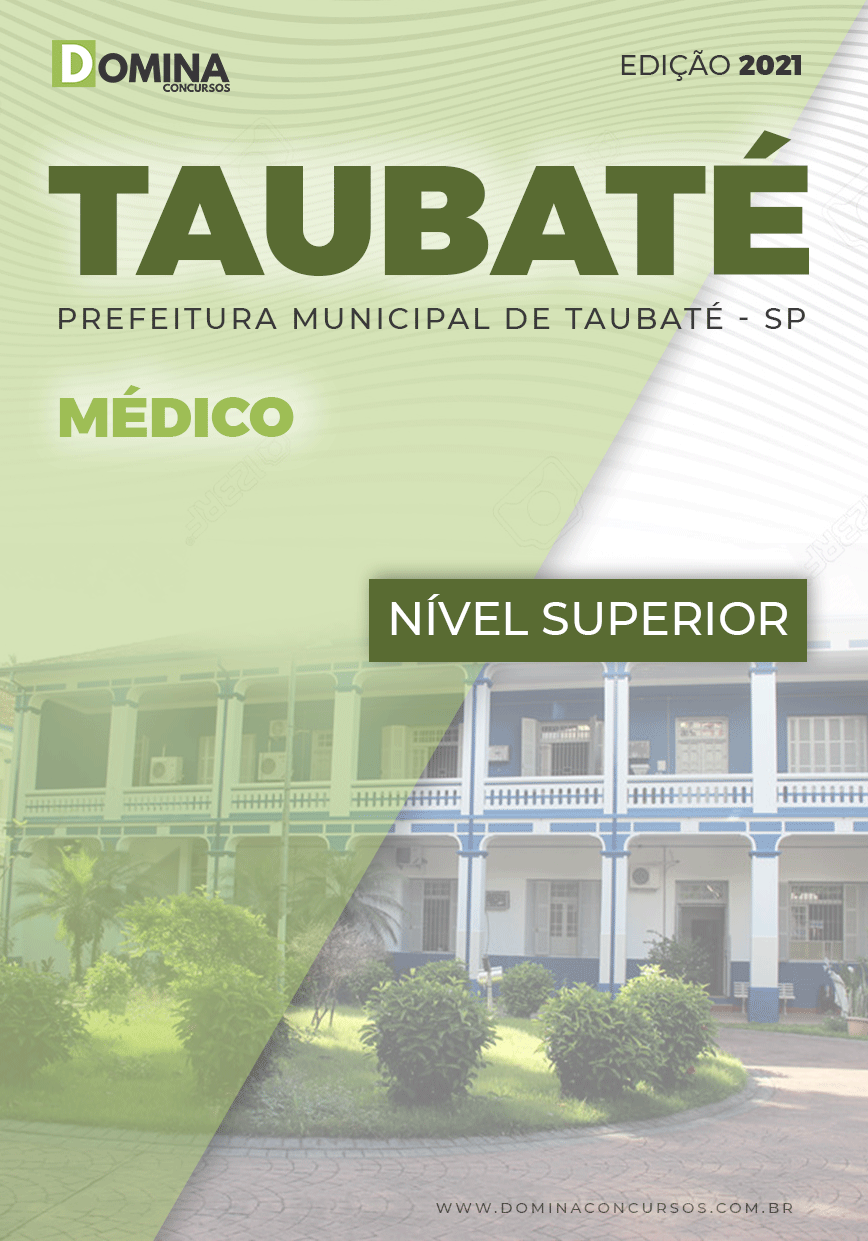 Apostila Concurso Público Pref Taubaté SP 2021 Médico