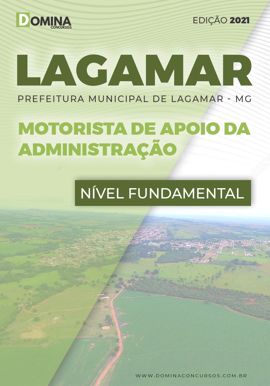 Apostila Pref Lagamar MG 2021 Motorista da Administração