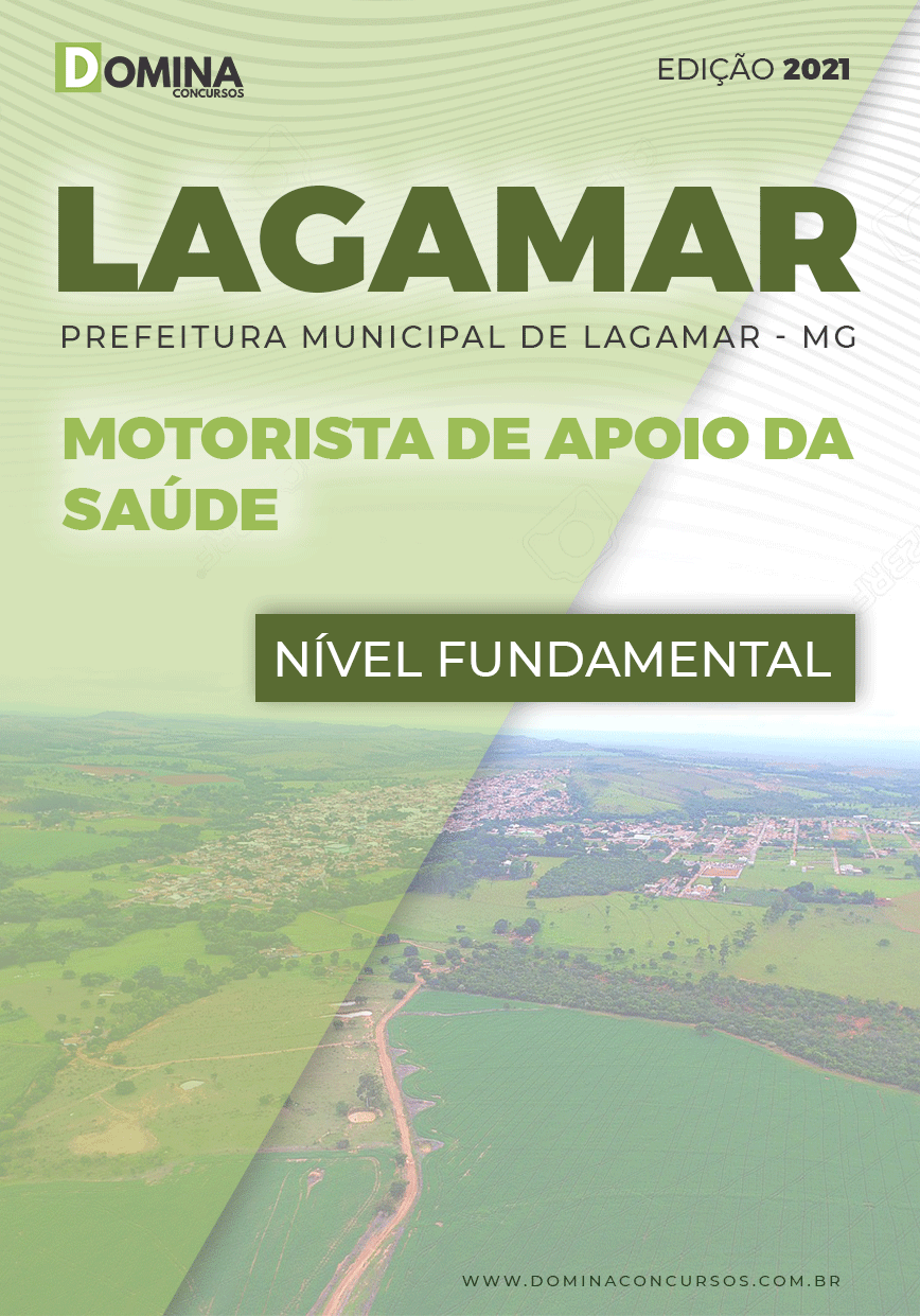 Apostila Pref Lagamar MG 2021 Motorista de Apoio da Saúde