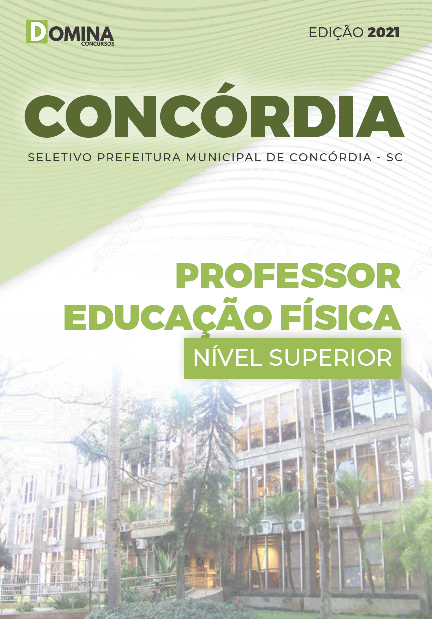 Apostila Pref Concórdia SC 2021 Professor Educação Física