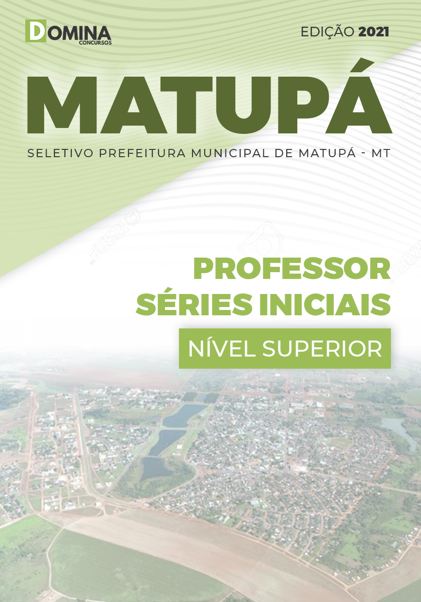 Apostila Pref Matupá MT 2021 Professor Educação Infantil