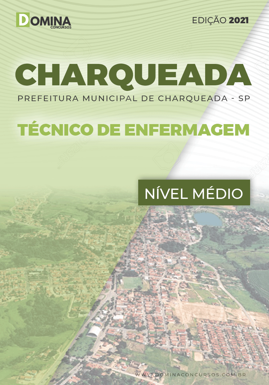 Apostila Concurso Pref Charqueada SP 2021 Técnico de Enfermagem