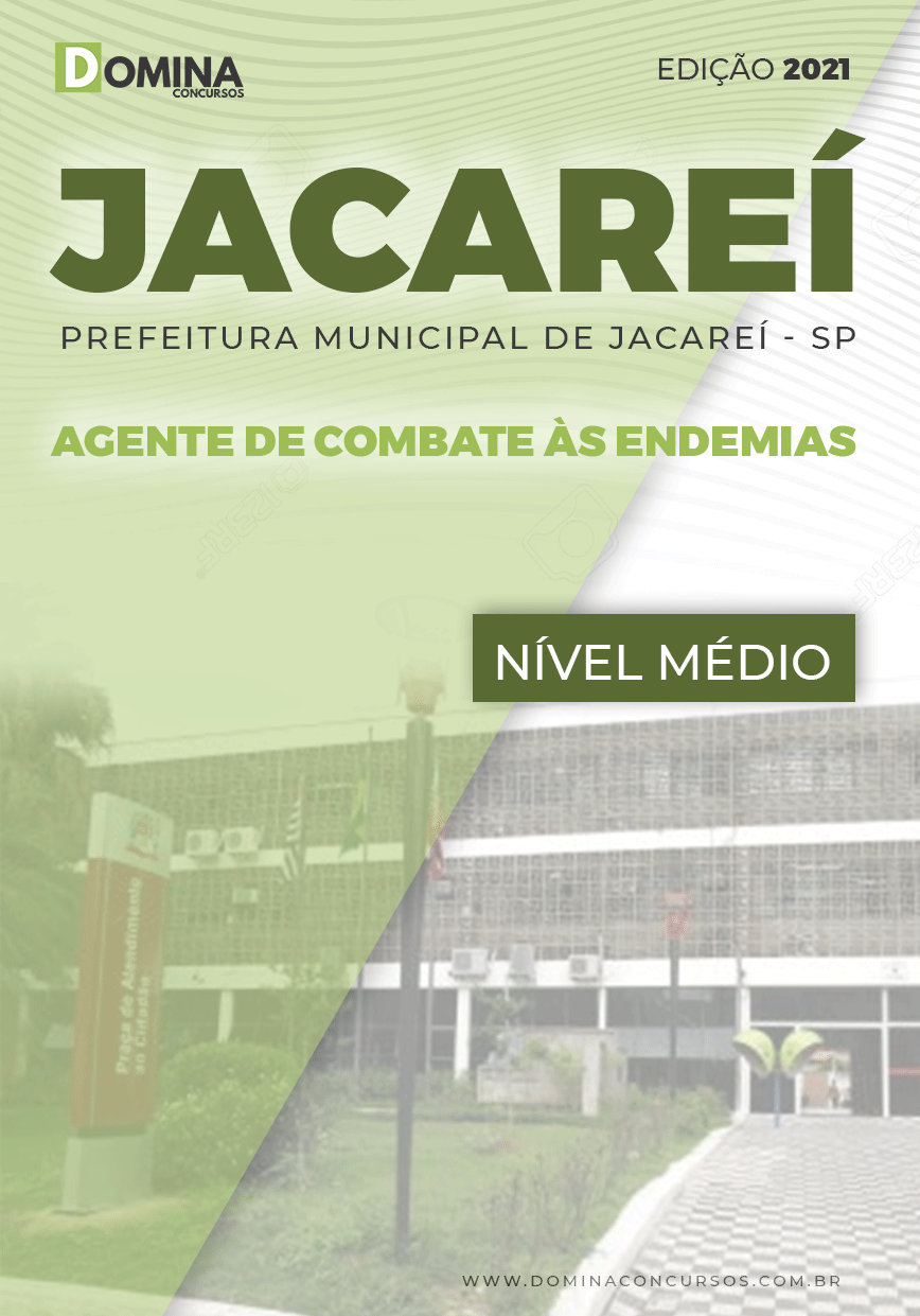 Apostila Pref Jacareí SP 2021 Agente de Combate as Endemias