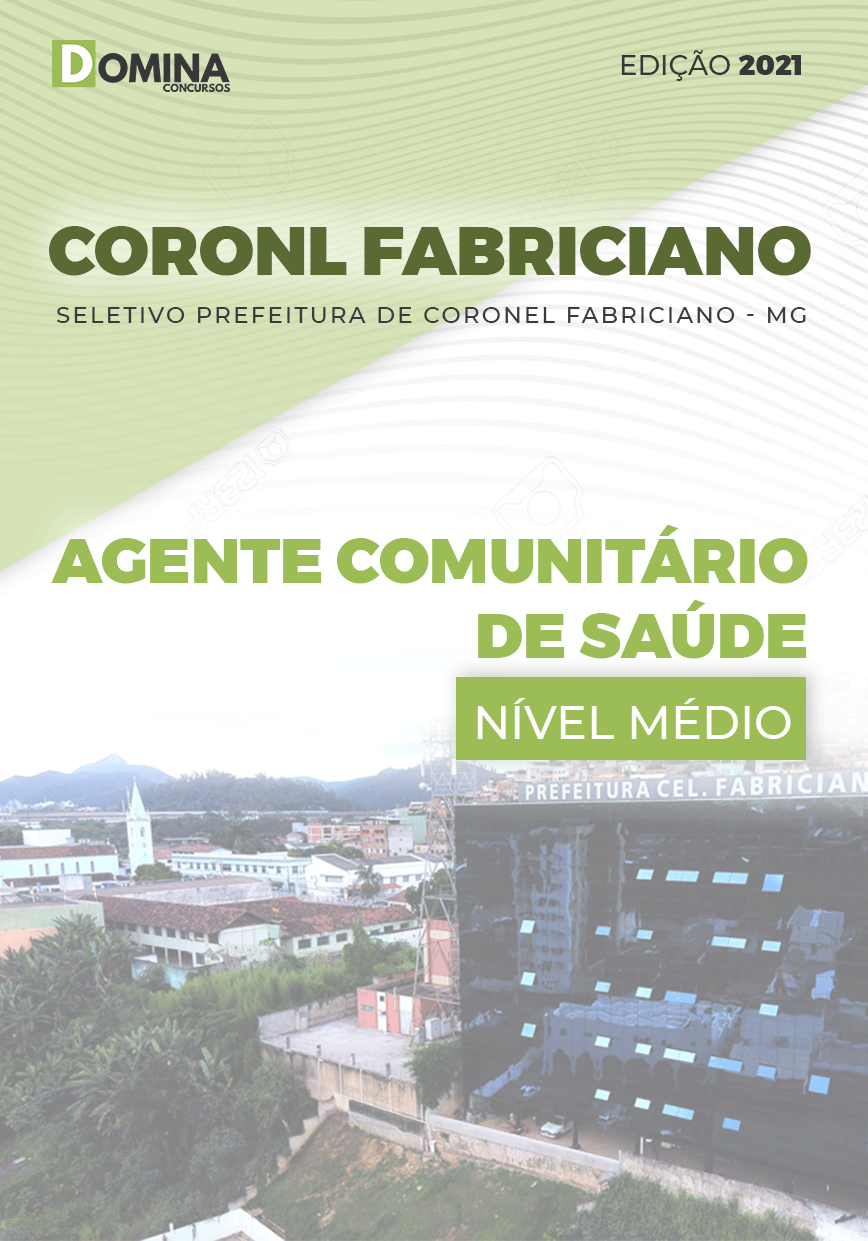 Apostila Pref Coronel Fabriciano MG 2021 Agente Comunitário Saúde