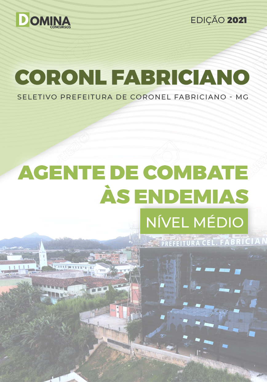 Apostila Pref Coronel Fabriciano MG 2021 Agente Combate Endemias