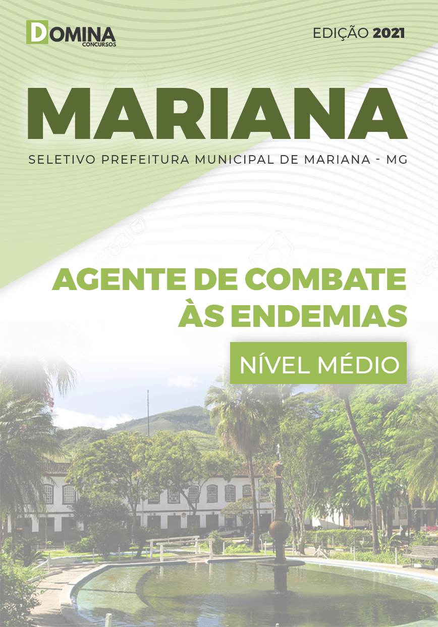 Apostila Pref Mariana MG 2021 Agente de Combate às Endemias