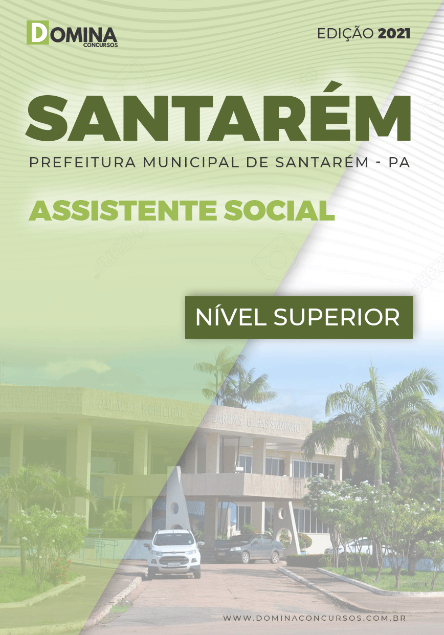 Apostila Concurso Pref Santarém PA 2021 Assistente Social
