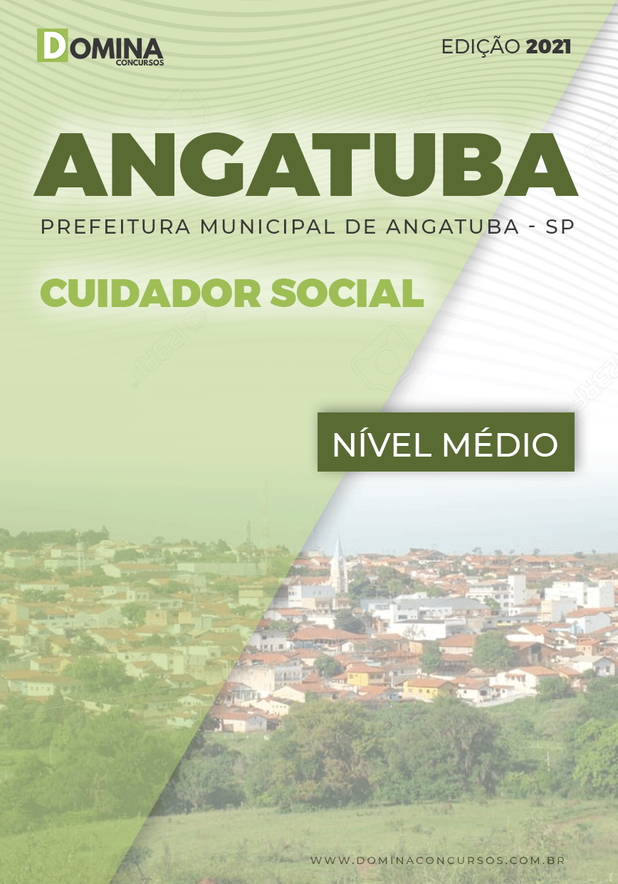 Apostila Concurso Pref Angatuba SP 2021 Cuidador Social