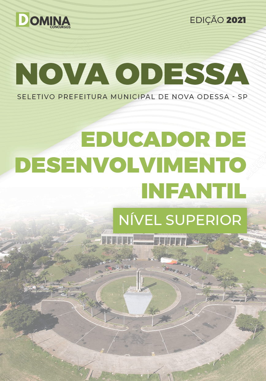 Apostila Seletivo Pref Nova Odessa SP 2021 Educador Infantil
