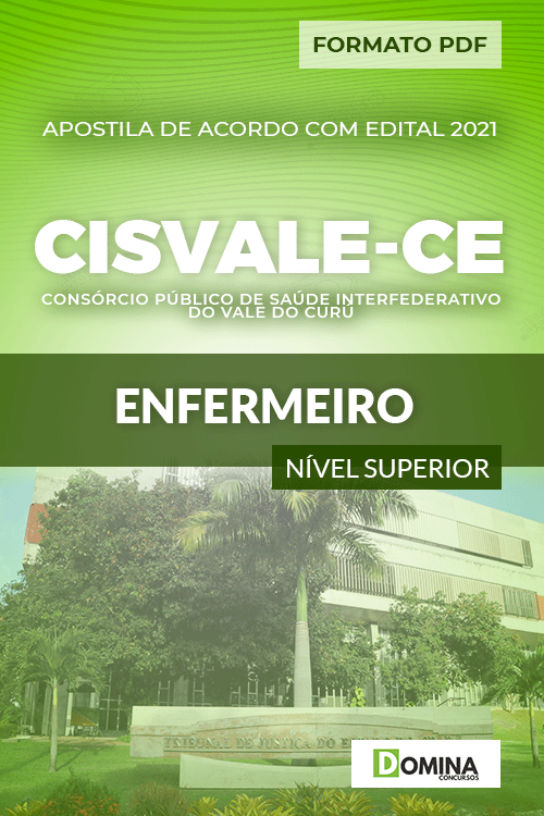 Apostila Processo Seletivo CISVALE CE 2021 Enfermeiro