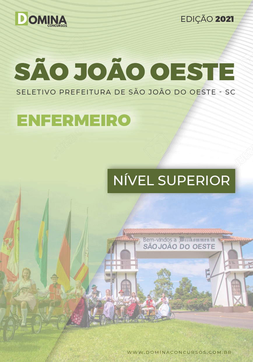 Apostila Seletivo Pref São José Oeste SC 2021 Enfermeiro