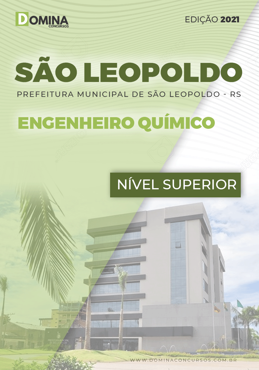 Apostila Pref São Leopoldo RS 2021 Engenheiro Químico