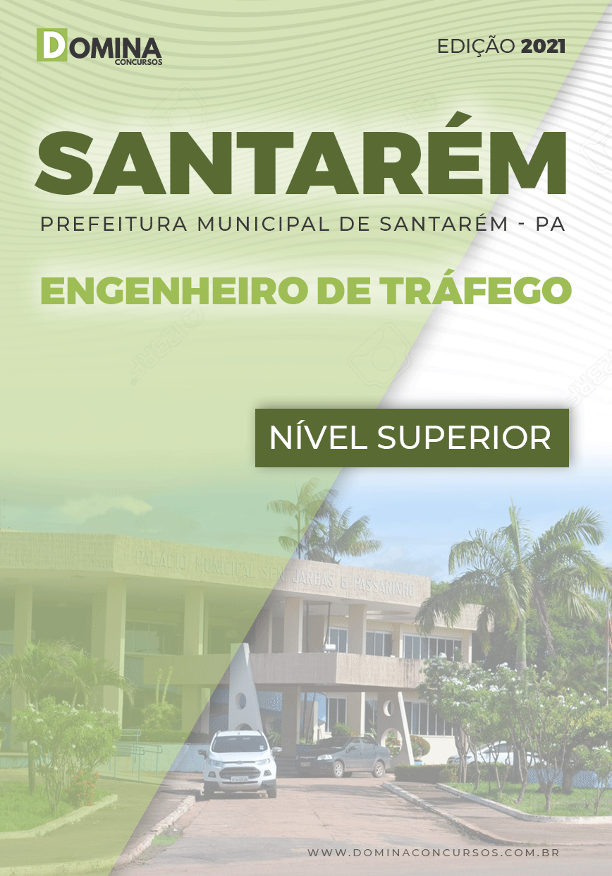 Apostila Pref Santarém PA 2021 Engenheiro de Tráfego
