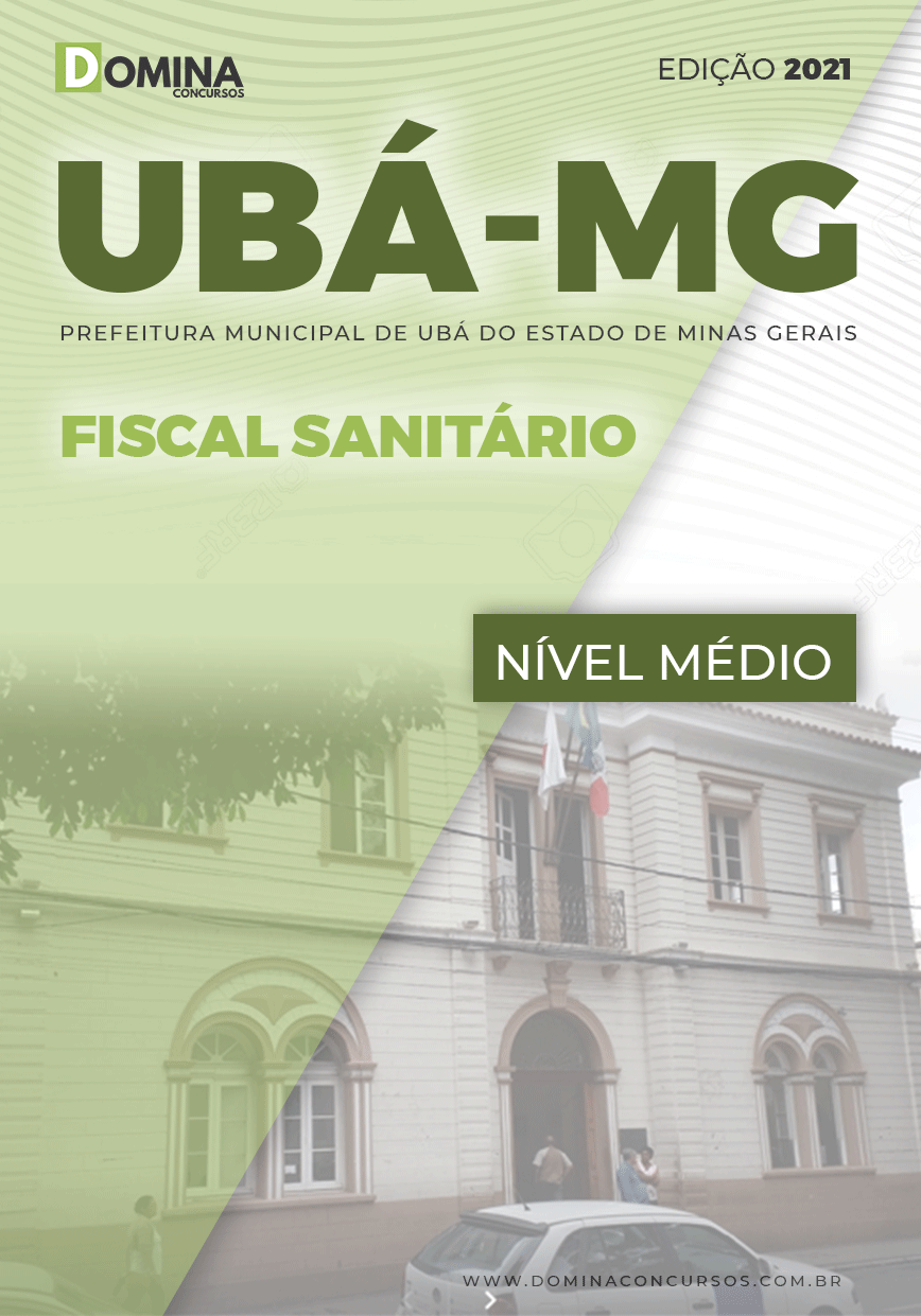Apostila Concurso Pref Ubá MG 2021 Fiscal Sanitário