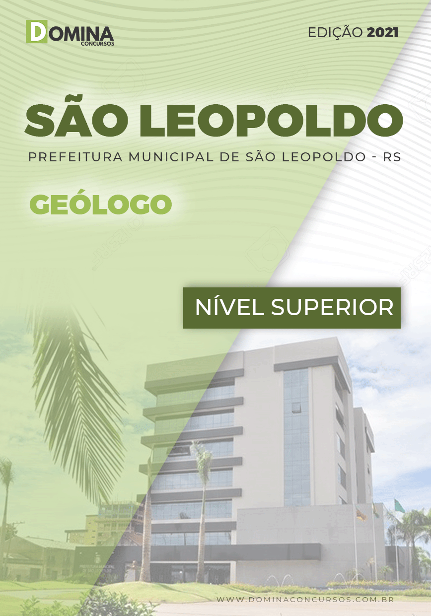 Apostila Concurso Pref São Leopoldo RS 2021 Geólogo