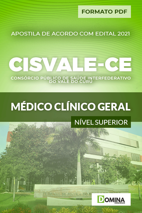 Apostila Seletivo CISVALE CE 2021 Médico Clínico Geral