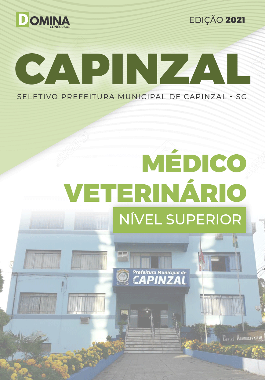 Apostila Seletivo Pref Capinzal SC 2021 Médico Veterinário