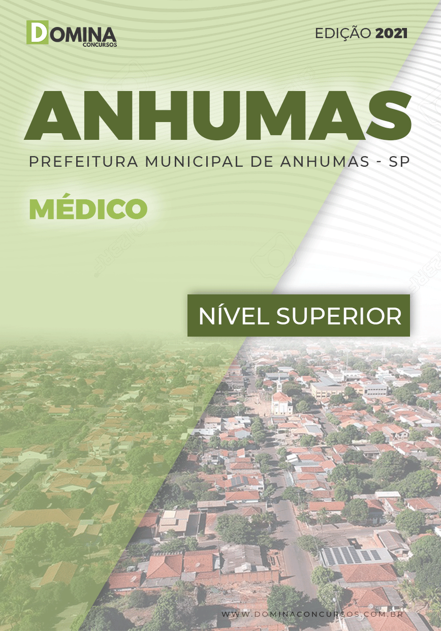 Apostila Seletivo Pref Anhumas SP 2021 Médico