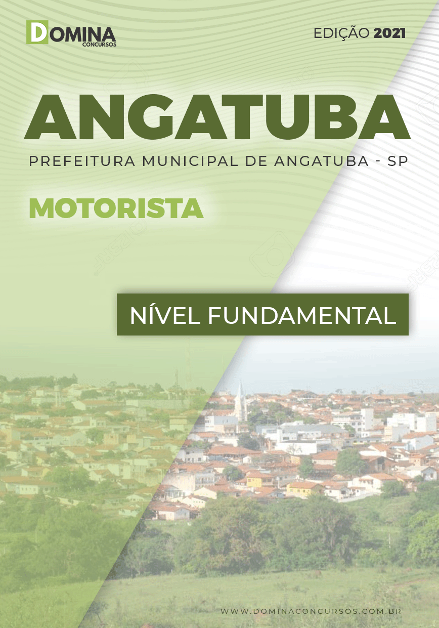 Apostila Concurso Pref Angatuba SP 2021 Motorista