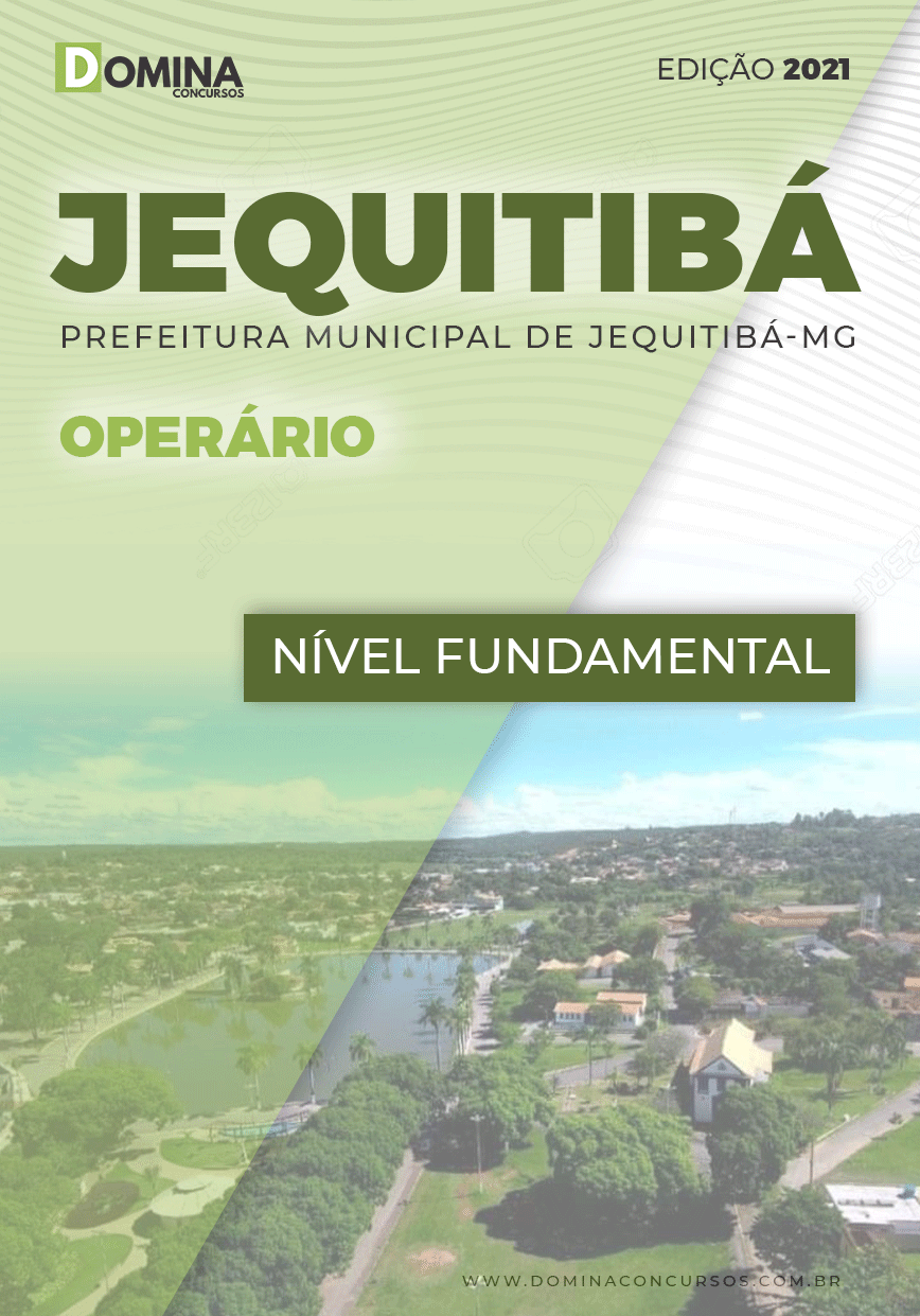 Apostila Seletivo Pref Jequitibá MG 2021 Operário