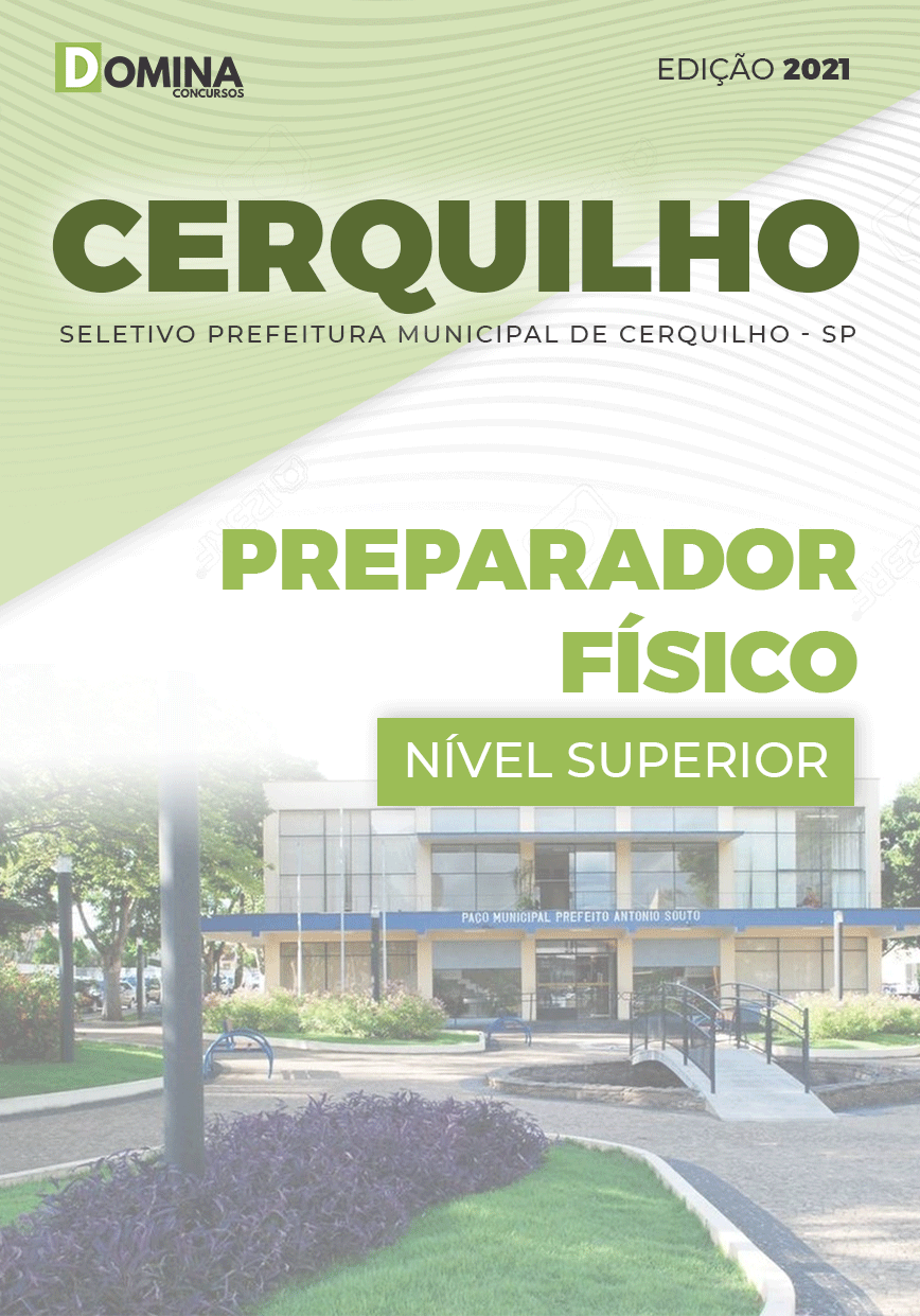 Apostila Seletivo Pref Cerquilho SP 2021 Preparador Físico