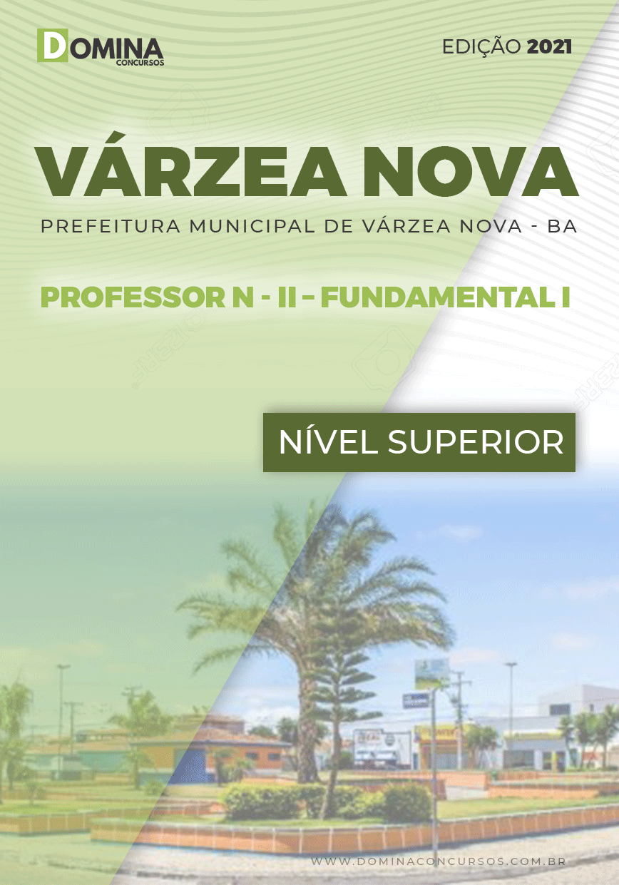 Apostila Pref Várzea Nova BA 2021 Professor II Fundamental I