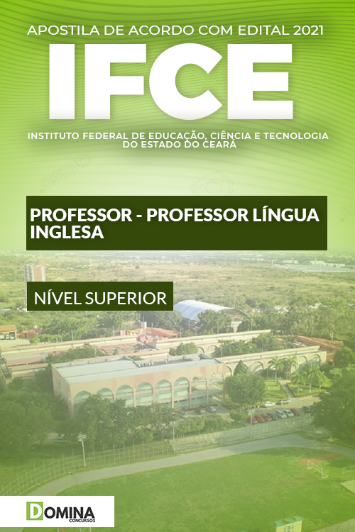 Apostila Concurso IFCE 2021 Professor Língua Inglesa