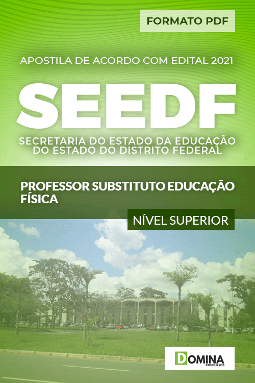 Apostila SEE DF 2021 Professor Substituto Educação Física