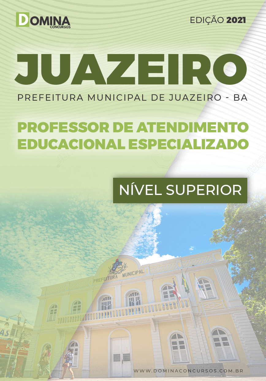 Apostila Pref Juazeiro BA 2021 Prof Educacional Especializado