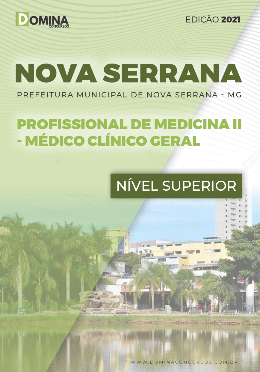 Apostila Pref Nova Serrana MG 2021 Médico Clínico Geral