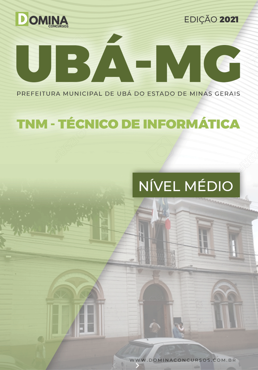 Apostila Pref Ubá MG 2021 TNM Técnico de Informática
