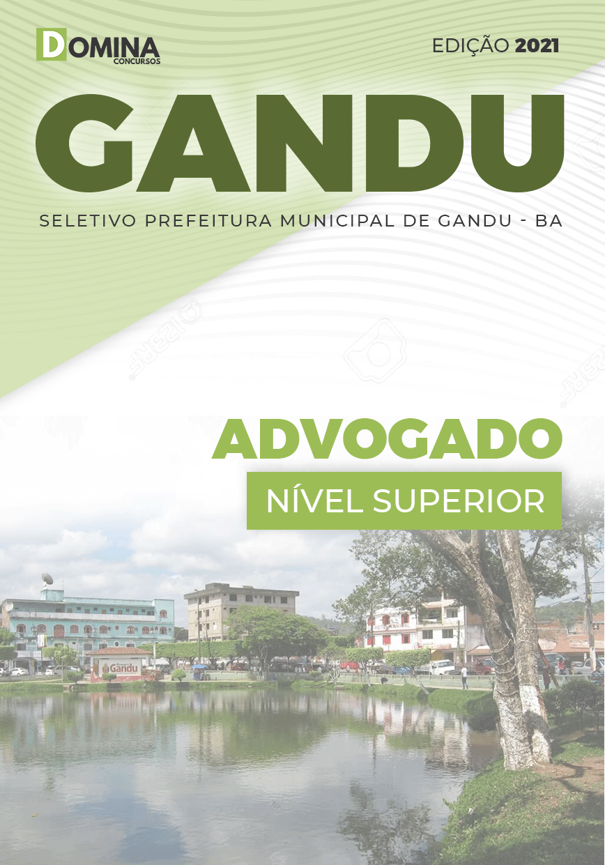 Apostila Seletivo Prefeitura Gandu BA 2021 Advogado