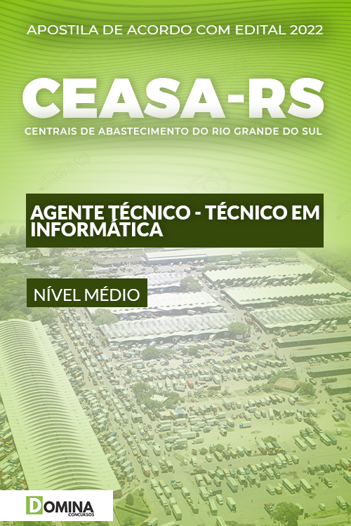 Apostila CEASA RS 2021 Agente Técnico em Informática