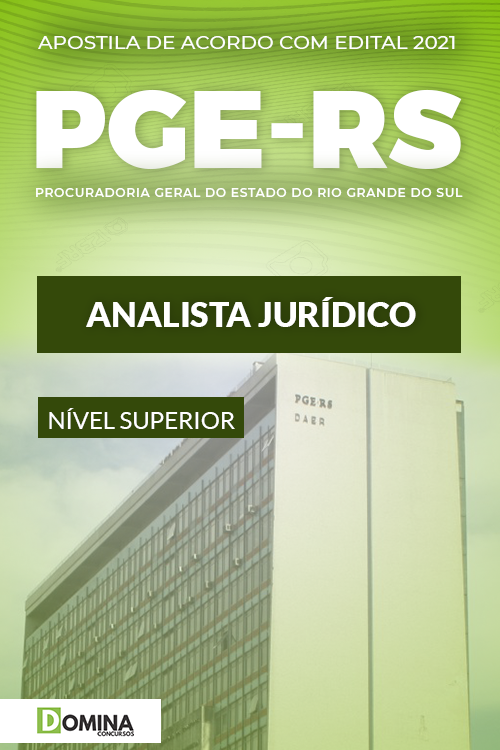 Apostila Digital Concurso PGE RS 2021 Analista Jurídico
