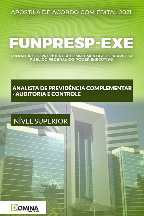 Apostila Concurso Funpresp-Exe 2022 Analista Auditoria Controle
