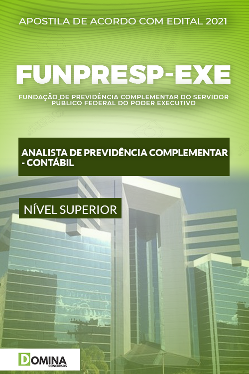 Apostila Concurso Funpresp Exe 2022 Analista Área Contábil