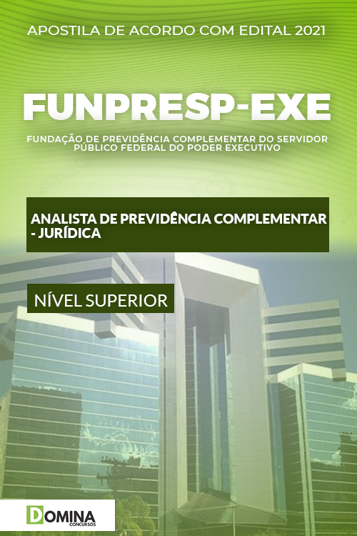 Apostila Concurso Funpresp Exe 2022 Analista Área Jurídica