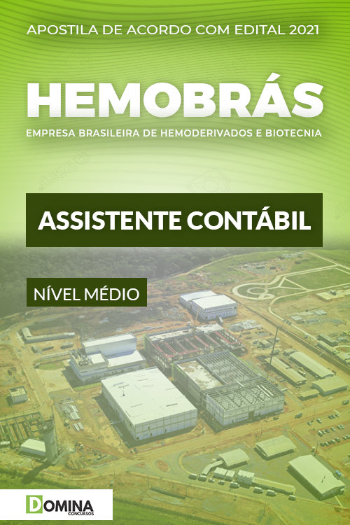 Apostila Concurso Hemobrás 2021 Assistente Contábil